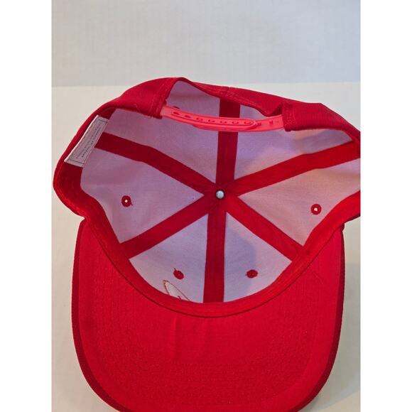 'A' Hat Red Baseball Cap Hat snapback - Picture 3 of 4